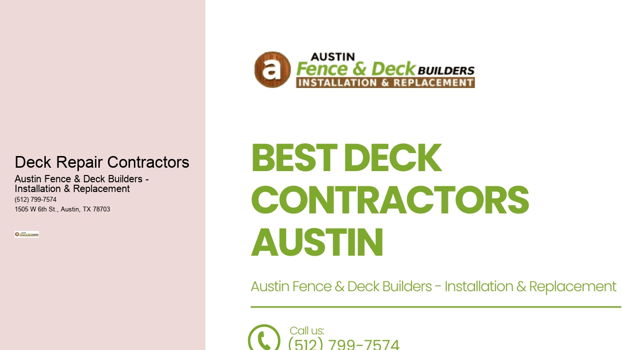 Deck Repair Contractors