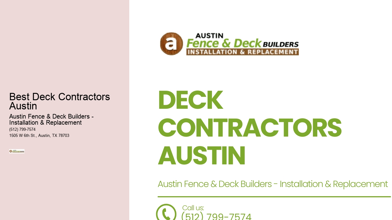 Best Deck Contractors Austin