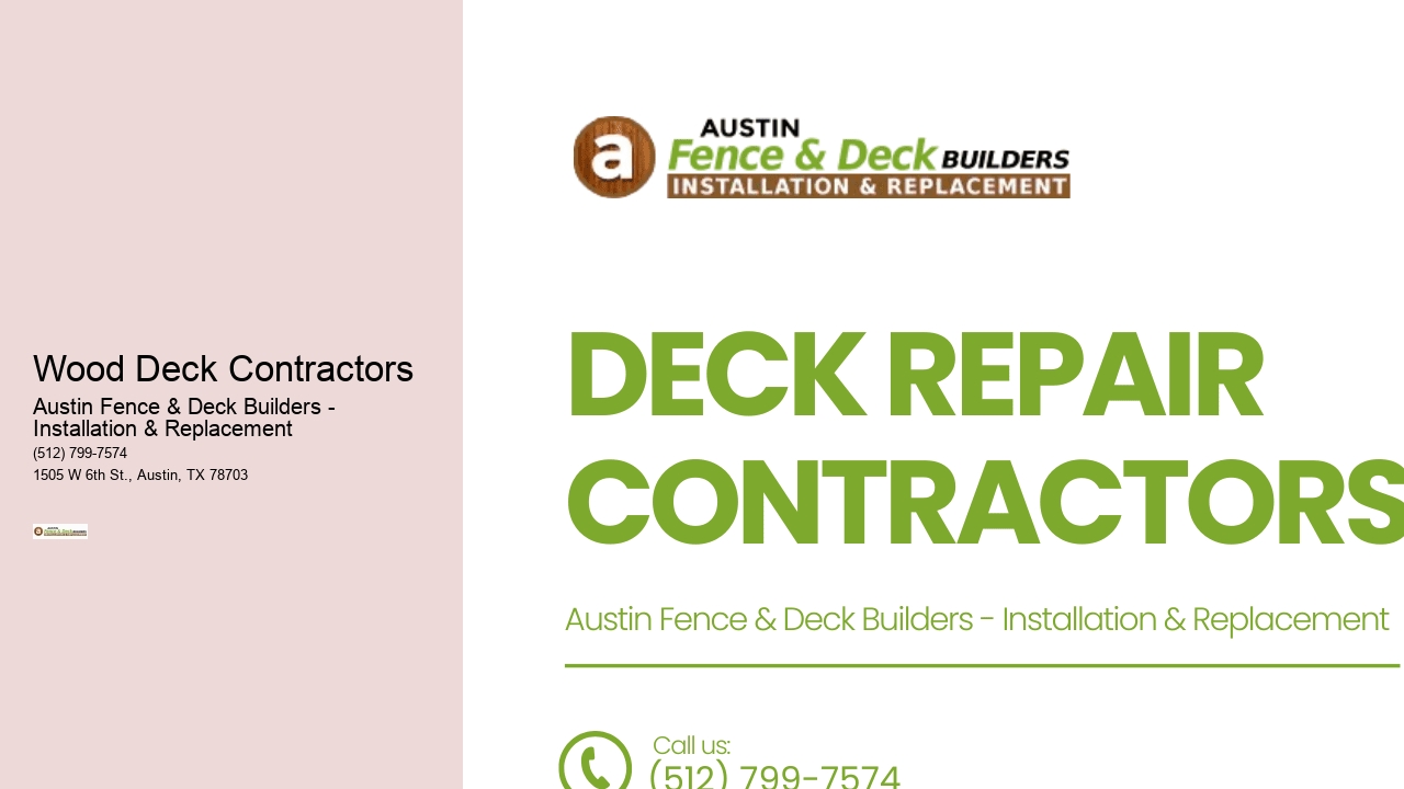 Wood Deck Contractors